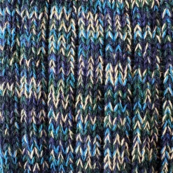 Women Anonymous Ism 5 Colour Mix Crew Adult Socks in Navy Mix by