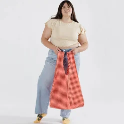 Women Baggu Big Bag in Red Gingham by