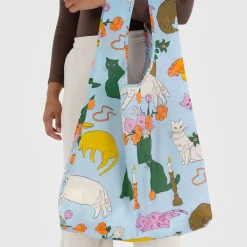 Women Baggu Big Bag in Table Cats by