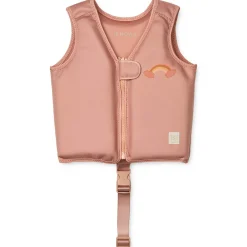 Kids Liewood Clothing SS25 Dove Swim Vest in Dream / Tuscany Rose by Liewood