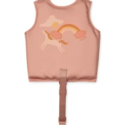 Kids Liewood Clothing SS25 Dove Swim Vest in Dream / Tuscany Rose by Liewood