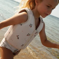Kids Liewood Clothing SS25 Dove Swim Vest in Peach / Seashell by Liewood