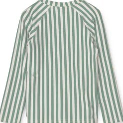Kids Liewood Clothing 70% Off Noah Swim Tee in Peppermint / Crisp White by Liewood - Last One In Stock - 12-18 Months