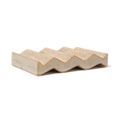 Women Oba Studios Rocky M. Handmade Ceramic Soap Dish in Sand by