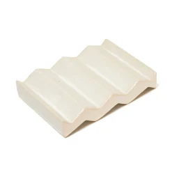 Women Oba Studios Rocky M. Handmade Ceramic Soap Dish in White by