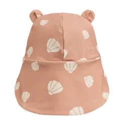 Kids Liewood Clothing 50% Off Senia UV Sun Hat With Ears in Shell / Pale Tuscany by Liewood